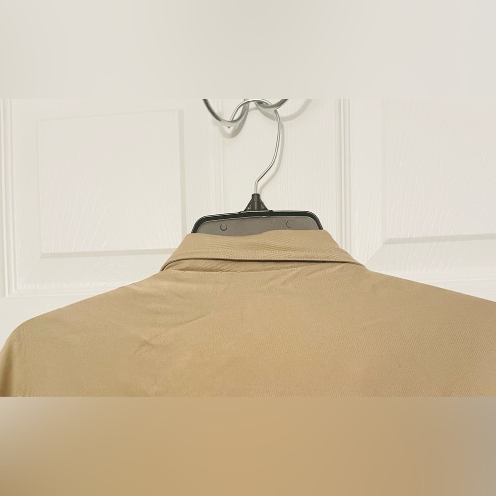 Tommy Bahama 100% Silk Tan Khaki Brown Jacket Size XL - Picture 6 of 7